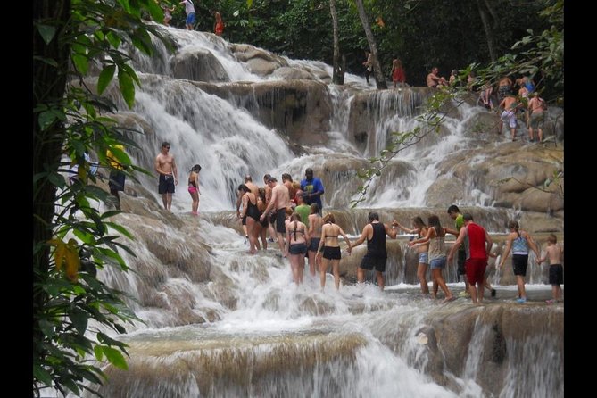 Dunns River Falls and Green Grotto Caves - Physical comfort level: moderate fitness is the right warning