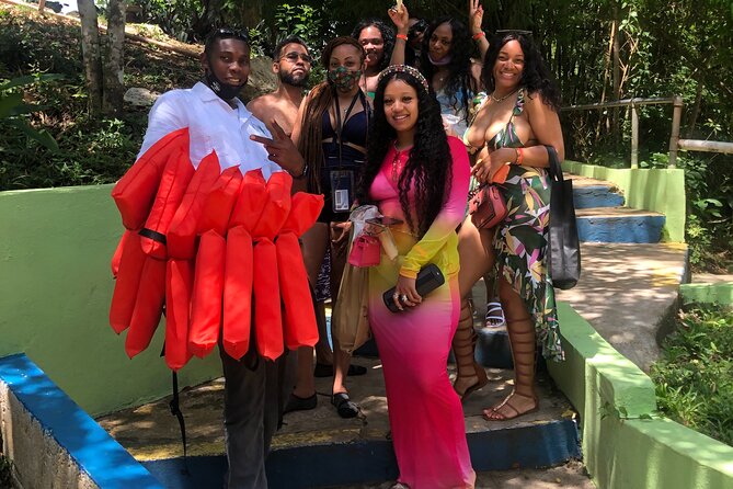Explore Montego bay Jamaica toMartha Brae Rafting &Blue Hole Tour - Blue Hole River/Falls: swimming, rope swings, and the fun-factor