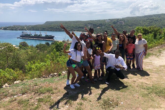 Explore Montego Bay Jamaica Tour to Dunns River Falls - The Christopher Columbus Discovery Area and old monument structures