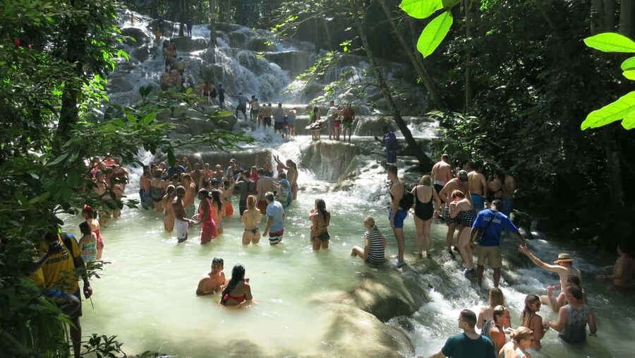 Falmouth: Dunn’s River Falls & Bamboo Beach Club VIP Access - Bamboo Beach Club VIP: lunch, chairs, and that reggae rhythm
