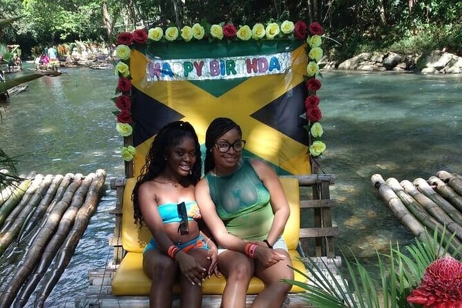 Feel the Giant Vibe Experience the ultimate getaway Lethe Jamaica - Stop 1 on Lethe River: bamboo rafting built for adrenaline
