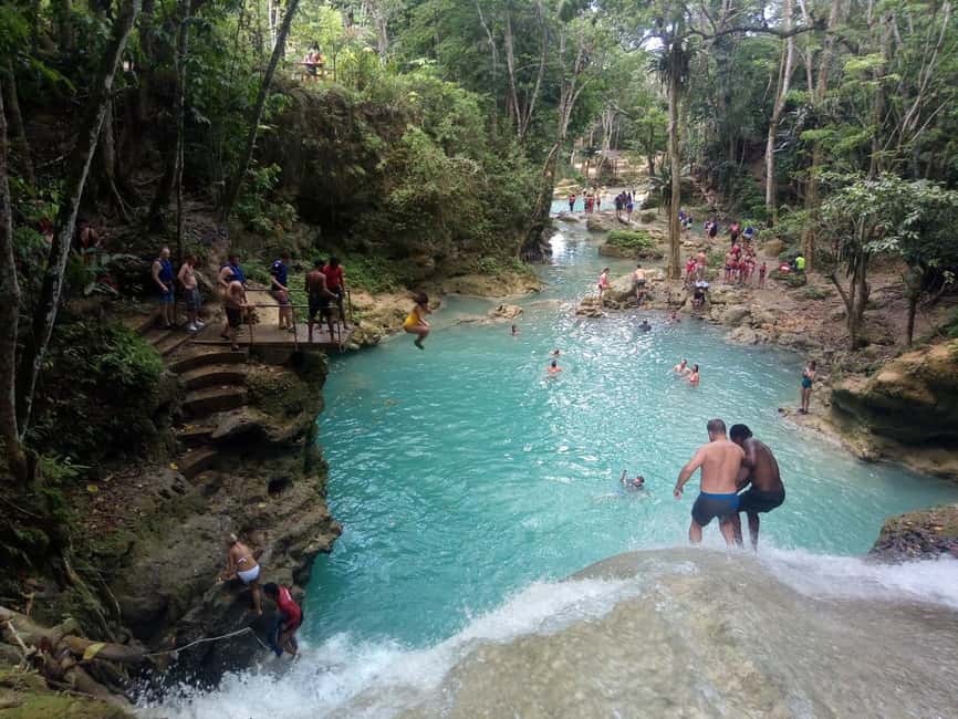 From Montego Bay: Blue Hole Waterfall Experience - Getting From Montego Bay to Island Gully Falls Without Burning Your Day