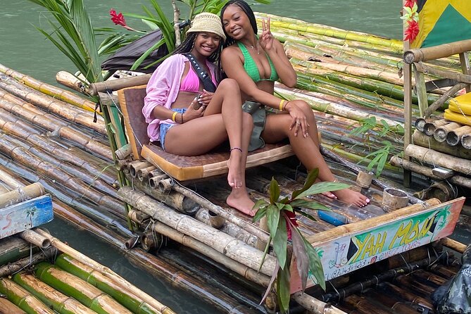 Great River bamboo Rafting and Margaritaville from Montego Bay - Great River bamboo rafting, calm water and real craftsmanship