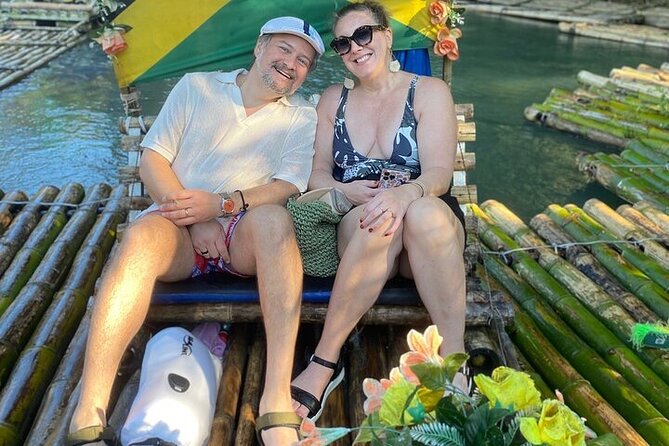 Great River bamboo Rafting and Margaritaville from Montego Bay - The limestone foot massage, the moment people talk about