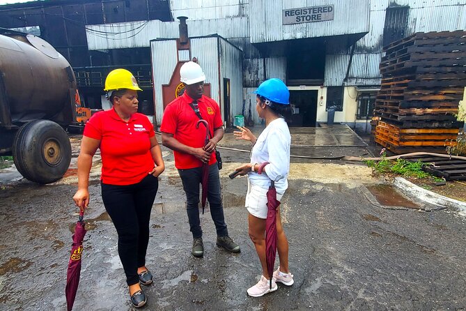 Hampden Estate Rum Tour and Lunch from Montego Bay - Distillery rules you should plan for (helmets and footwear)