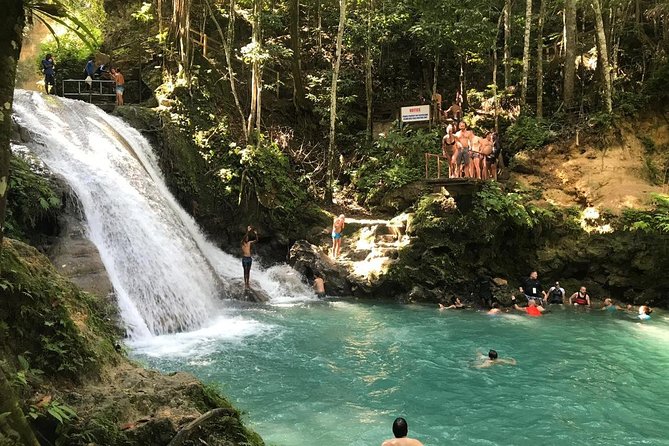 Horseback Ride, Blue Hole, Secret Falls, River Rafting & Tubing - How the Day Really Feels: Blue Hole, Falls, Horses, and River Tubing