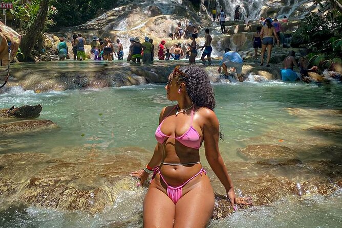 Horseback Ride , Dunns River Falls & Blue Hole From Montego Bay - Blue Hole Secret Falls, turquoise swimming pools and jump options