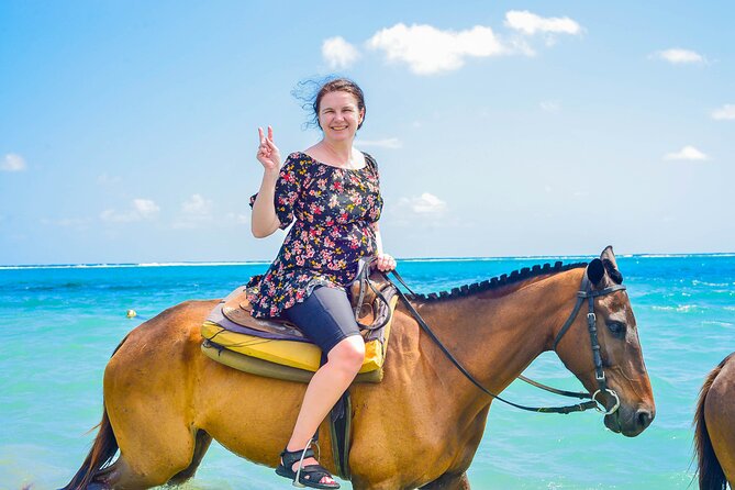 Horseback Riding and Bamboo Rafting from montego Bay and Falmouth - Ocean Horseback Riding in Trelawny: Photos, Control, and Comfort