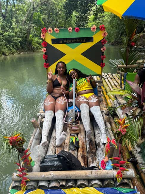 Jamaica Bamboo Rafting Experience with Limestone Massage - Food, Alcohol, and Hookah for Purchase, Plus What You Can’t Bring