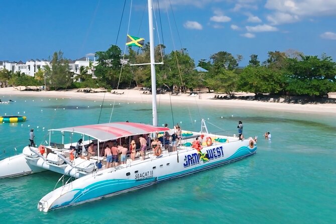 Jamwest Beach Negril Family Catamaran Cruise Pick up from Lucea - Price and Value: Is $95 Worth It?