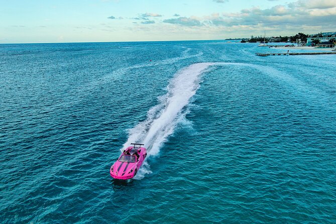 Jet Car with Optional Drone Video or KFC Meal in Montego Bay - Riding the Jet Car Up to 60 mph on Caribbean Water