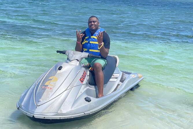 Jet Ski and Margaritaville day vibes. - The AC pickup, driver service, and the gift shop stop