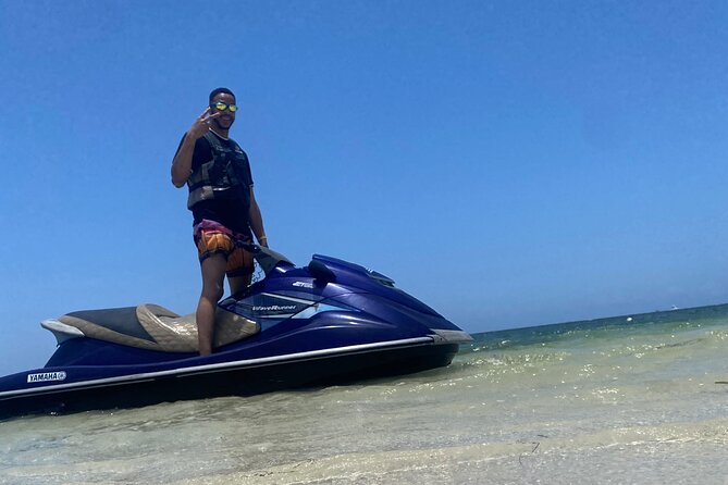 Jet Skiing and ATV from Montego Bay - Stop 2 at Tropical Bliss Beach: jet skiing without the guesswork