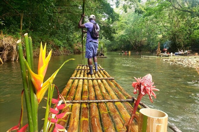 Lethe Bamboo River Rafting Montego Bay Highlights and Shopping - Great River Bamboo Rafting at Lethe, Jamaica (plus the limestone foot massage)