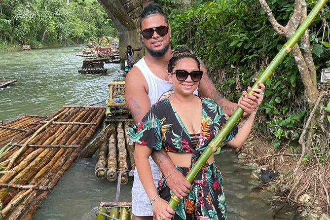 Lethe Bamboo River Rafting Tour - Jamaica's Vibest River - Fresh coconut with bamboo straws, plus when you’ll get the break