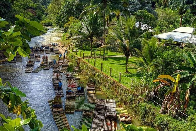 Lethe Bamboo River Rafting Tour - Jamaica's Vibest River - Downstream stops and the raft-shops you can actually use