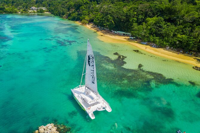 Lovers Rock Catamaran Cruise From Ocho Rios - Snacks, Fruit, and the Open Bar That Keeps the Evening Easy