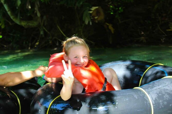 Luminous Lagoon & River Tubing Falmouth from Montego Bay/Falmouth - Rope swing and the Caribbean Sea finish with a white-sand beach stop
