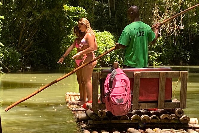Martha Brae Bamboo Rafting From Montego Bay Resorts - What’s included on the raft: Red Stripe beer and bottled water