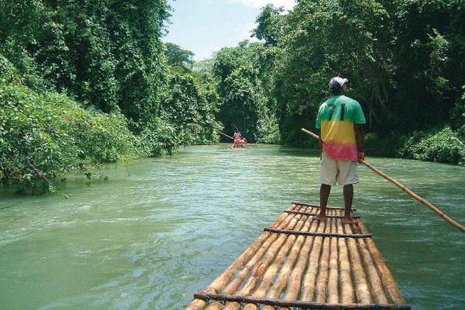 Martha Brae Bamboo Rafting Tranquil Peace Of Mind - Stop 1 on the Day: The Martha Brae River Bamboo Float