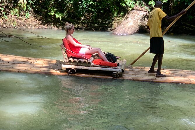 (Martha Brae River) Bamboo Rafting - Swim opportunities and the limestone foot massage add-on