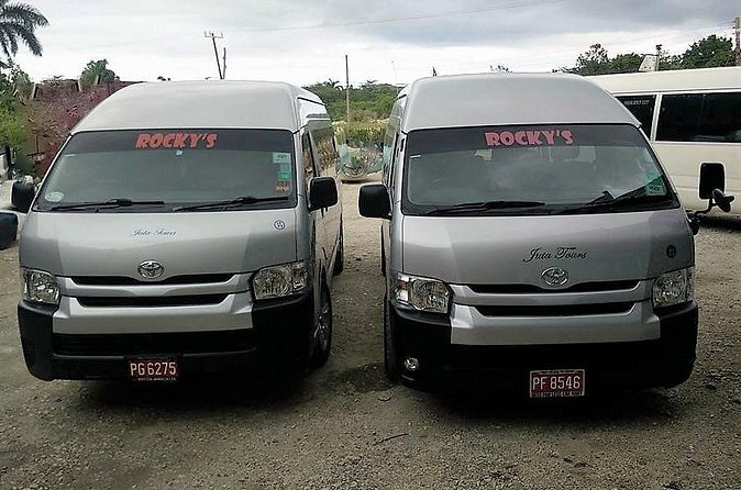 Montego Bay Airport Transfers to Negril Hotels - What You Get in the Car: Red Stripe, Soda, Water, and AC Comfort