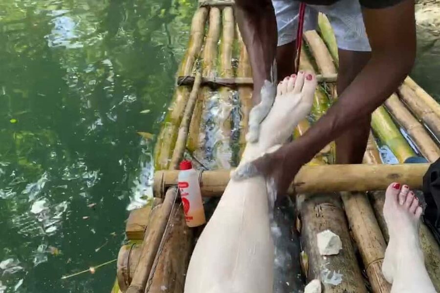 Montego Bay: Bamboo Raft Cruise on the Great River - The Lethe portion: village time, river setup, and why it matters