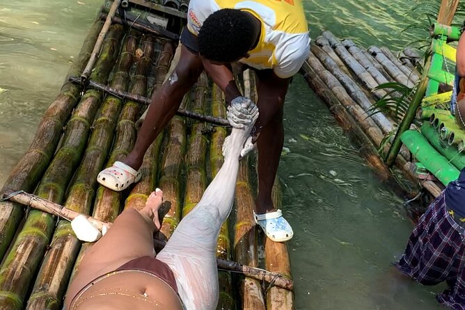 Montego Bay Bamboo Rafting Tour with Clear Kayak Photoshoot - Lethe Estate: the bamboo raft ride plus limestone foot massage