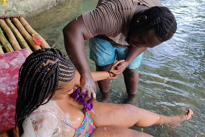Montego Bay Bamboo River Rafting Limestone Foot Massage - On the water: what 1 to 2 hours of private bamboo rafting really feels like