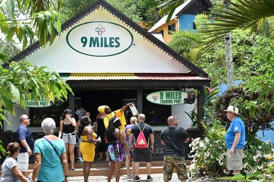Montego Bay: Bob Marley's Nine Mile Admission & Guided Tour - The ride out of Montego Bay: air-conditioned comfort, mountain-road intensity
