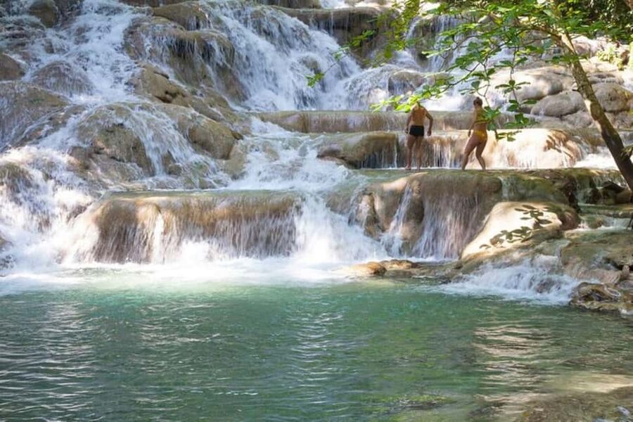 Montego Bay: Chuck Norris Falls & Dunn's River Falls Tour - Two Waterfalls, One Wet Day: Dunn’s River and Chuck Norris Secret Falls