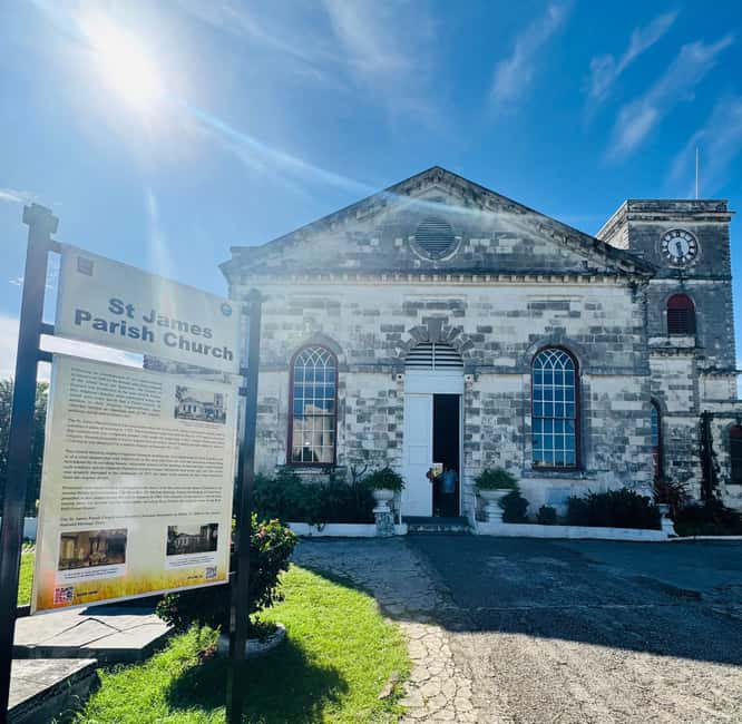 Montego Bay City Tour - St. James Parish Church and the 18th-century Anglican look