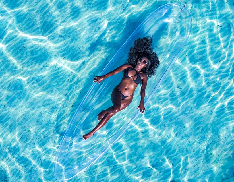 Montego Bay: Crystal Clear Kayak Drone singles Photo Shoot - What You Get Back: 10 Edited Photos and a 1-Minute Video