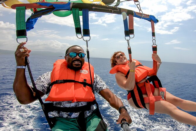 Montego Bay: Jet Car, Jet Ski and Parasailing - Parasailing plus jet skis: the value in one 2-hour hit