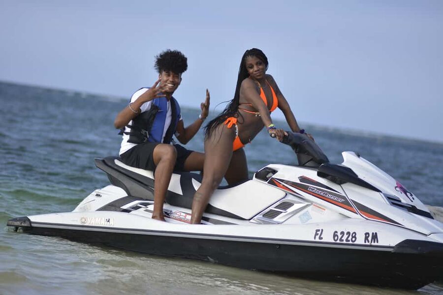Montego Bay: Jet Ski & Beach with Private Transport - The jet ski lesson: learning control before the speed