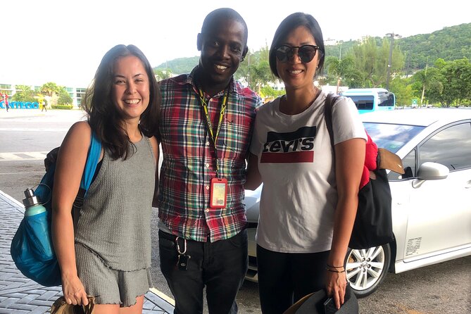 Montego Bay Private Airport Transfer To and from ochi rios - Your In-Vehicle Comfort: Air-Conditioned, Clean, and Built for Safety