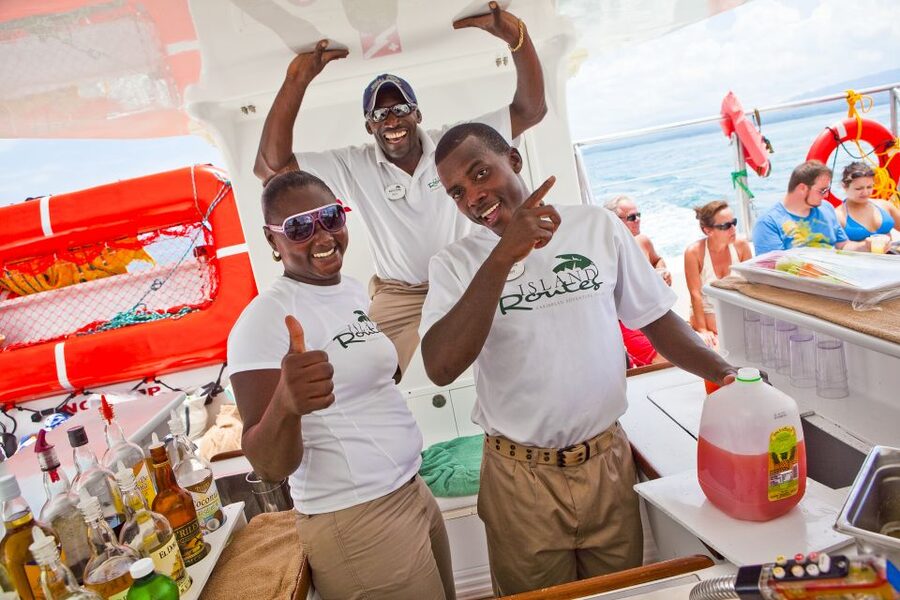 Montego Bay: Reggae Catamaran 18+ Cruise with Open Bar - The DJ-led return cruise: why the best memories happen on the way back