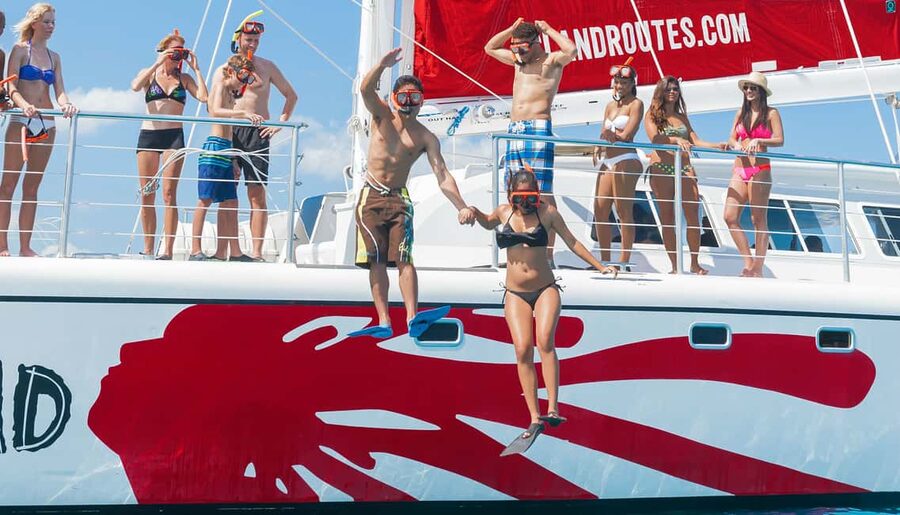 Montego Bay: Reggae Family Catamaran Cruise with Snorkeling - On-board reggae, snacks, and a crew that keeps things moving