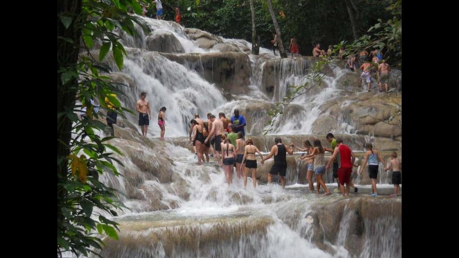 Montego Bay: River Rafting and Dunn's River Falls Day Trip - Dunn’s River Falls: The Famous Limestone Steps into the Sea