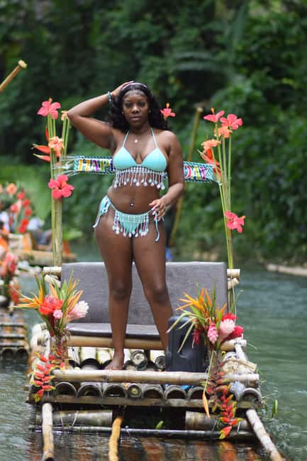 Montego Bay: River Rafting and Limestone Foot Massage - From Montego Bay pickup to the Lethe rafting village
