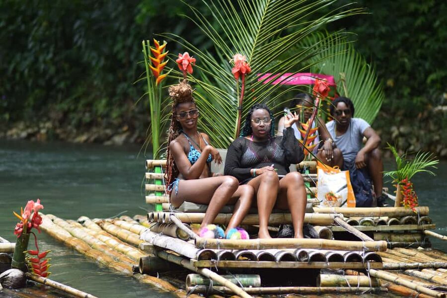 Montego Bay: River Rafting and Limestone Foot Massage - Seasonal fruit and refreshment breaks you can plan for