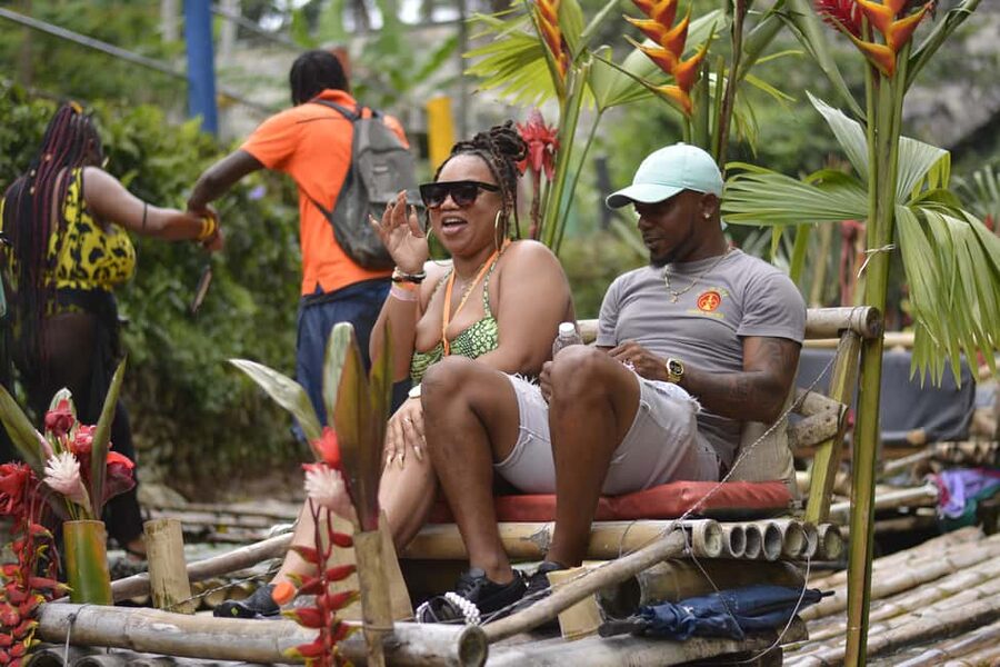 Montego Bay: River Rafting and Limestone Foot Massage - The limestone foot massage, river rocks and jungle socks style