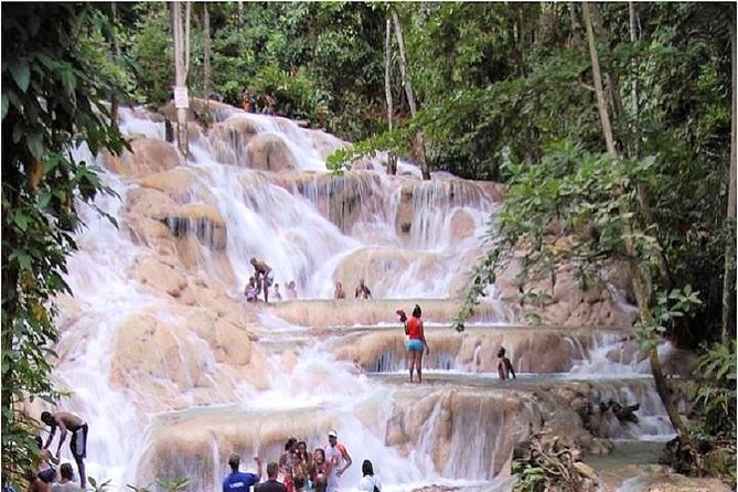 Montego Bay to Dunn's River Falls Half-Day Trip - Guide Help and the Max 14 Group Size, Why It Matters on Slick Rock