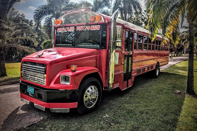 Montego Bay to Kingston PickUp & Drop-Off Service UP 20 PEOPLE - A Party Bus Transfer, Not a Plain Shuttle