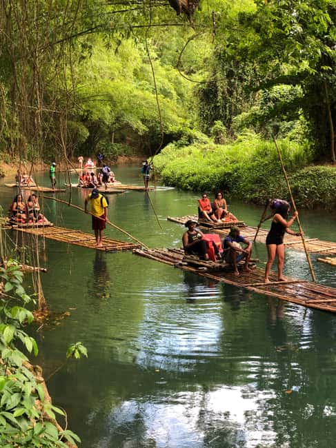 Montegobay: Rafting Tour with Limestone Massage - The limestone foot massage, what it is really like