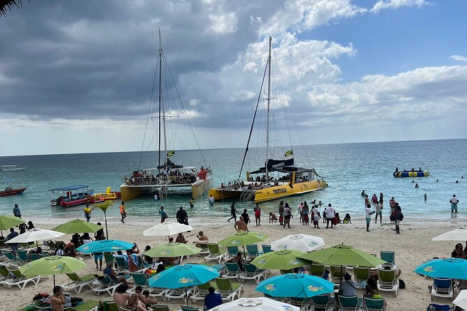Negril Private Day Tour: ATV Ride, Party Catamaran & Ricks Cafe - From Montego Bay to Negril, you get a full day plan
