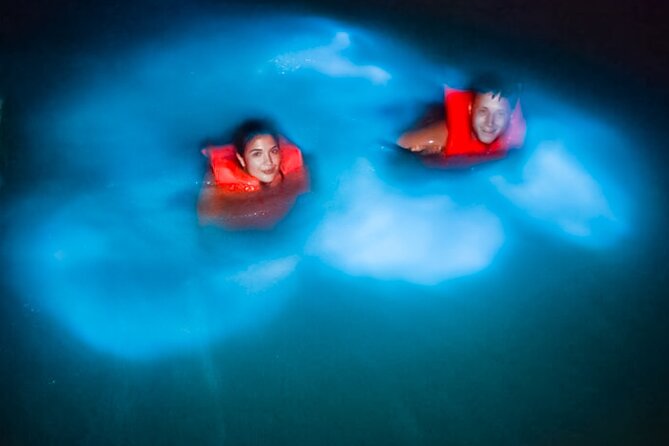 Night Tour-Luminating Blue Lagoon Waters - Optional Swim Time: Photos, Fun, and Comfort Checks