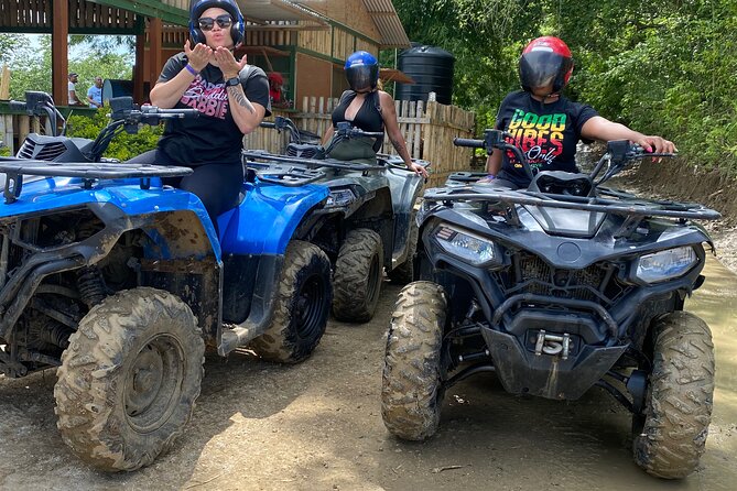 No driver’s license required Atv ride with transportation. - Getting Ready: Moderate Fitness, Wet Terrain, and Comfort Choices