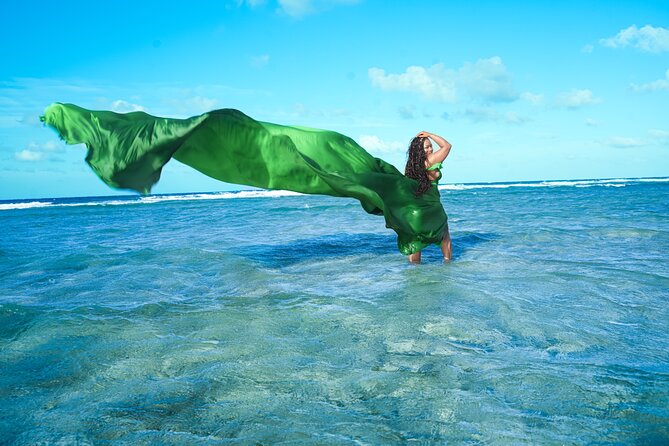 OceanShootJamaica Flying Dress, Montego Bay - Why this feels like a photo trick, but it is not
