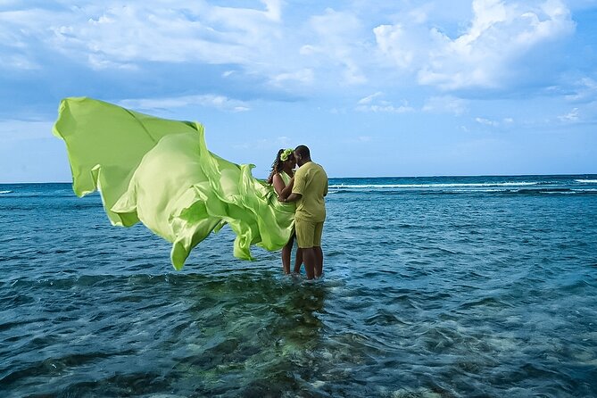 OceanShootJamaica Flying Dress, Montego Bay - On the ocean: how the posing actually gets you the shot